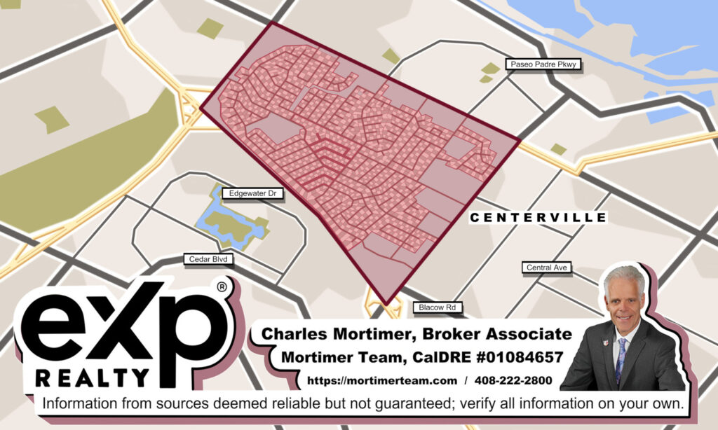 a drawn out map of Cabrillo, Fremont, CA